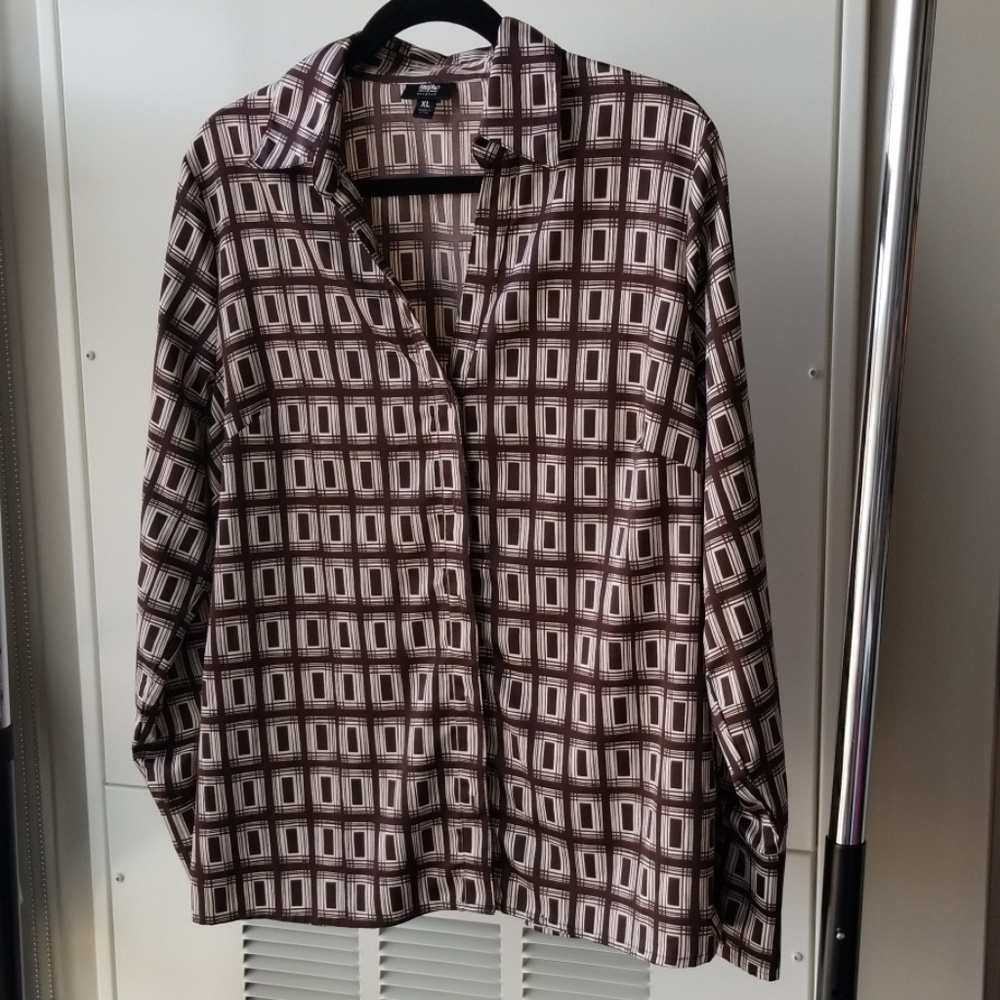 Massimo Long Sleeved Women's Shirt Sz XL